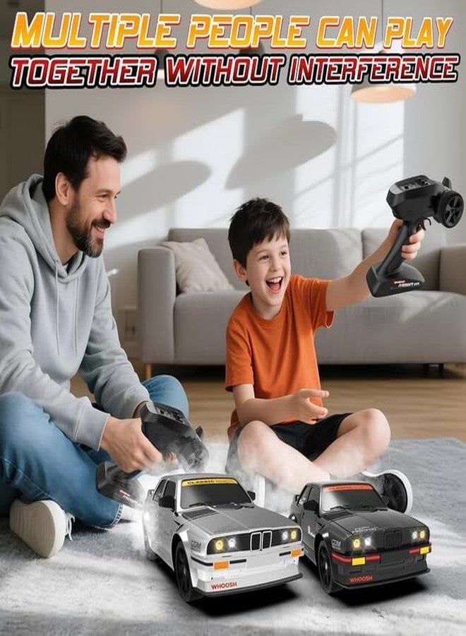 Ramokdu 1/16 RC Drift Car 4WD 2.4GHz Remote Control Cars with Gyro 50km/H High Speed Drifting Car with LED Lights, Drift Tires ESP Full Proportion RC Race Cars Toy for Adults Boys Girls Kids - Image 4